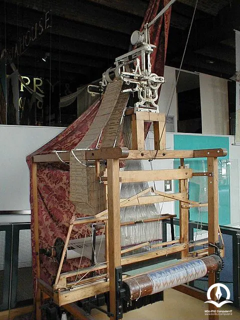 دستگاه بافندگی ژاکارد - اولین دستگاه نساجی با قابلیت برنامه‌ریزی در جهان