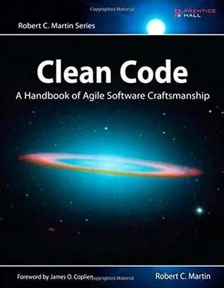 این عکس جلد اول کتاب کد تمیز (Clean Code) را نشان می‌دهد.