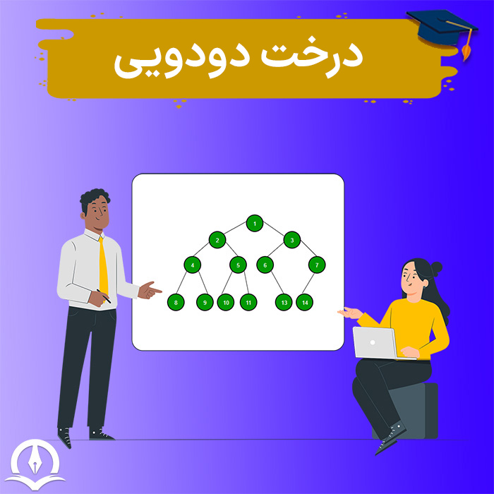 درخت دودویی، آموزش درخت دودویی در ساختمان داده