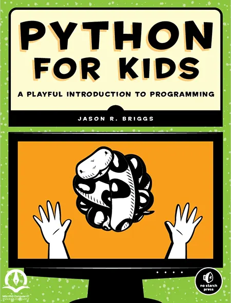 کتاب Python for Kids اثر Jason R. Briggs برای یادگیری پایتون