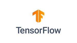 این تصویر لوگوی TensorFlow است.