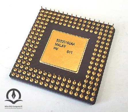 تصویری از یک ریزپردازنده ی نسل چهارم
