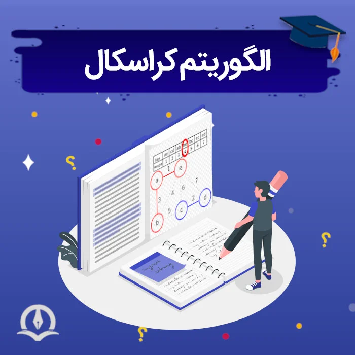 الگوریتم کراسکال یا کروسکال⚡️مثال+پیاده سازی+پیچیدگی زمانی