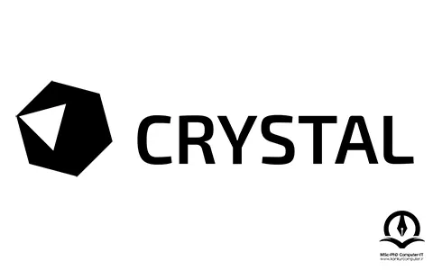 لوگو زبان برنامه نویسی Crystal