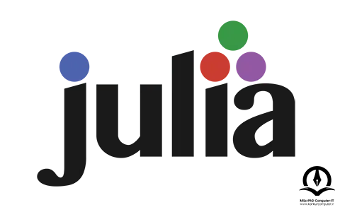لوگو زبان برنامه نویسی Julia 