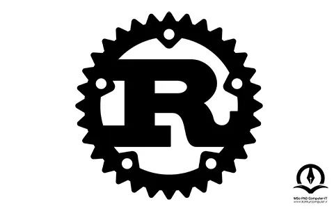 لوگو زبان برنامه نویسی Rust
