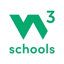 این تصویر لوگوی سایت W3Schools است.