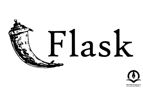 لوگو فریم ورک Flask در زبان پایتون
