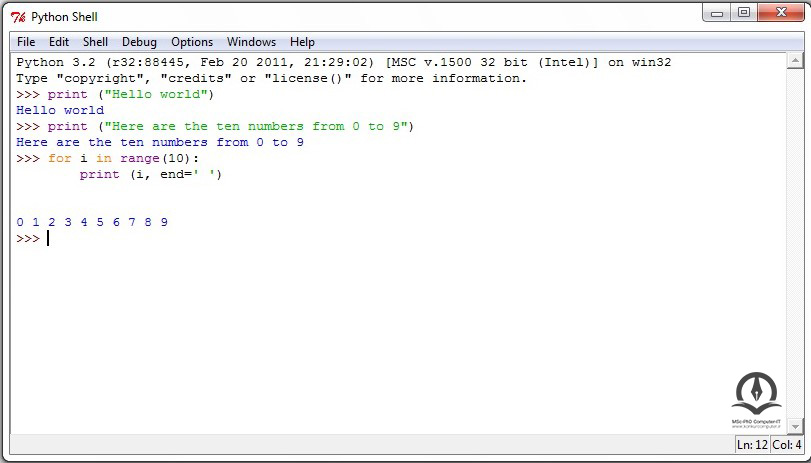 ابزار IDLE برای کدنویسی پایتون