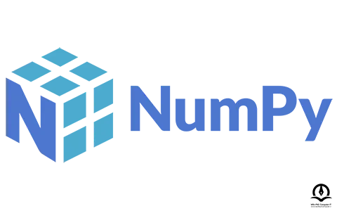 لوگو کتابخانه NumPy در زبان برنامه نویسی پایتون