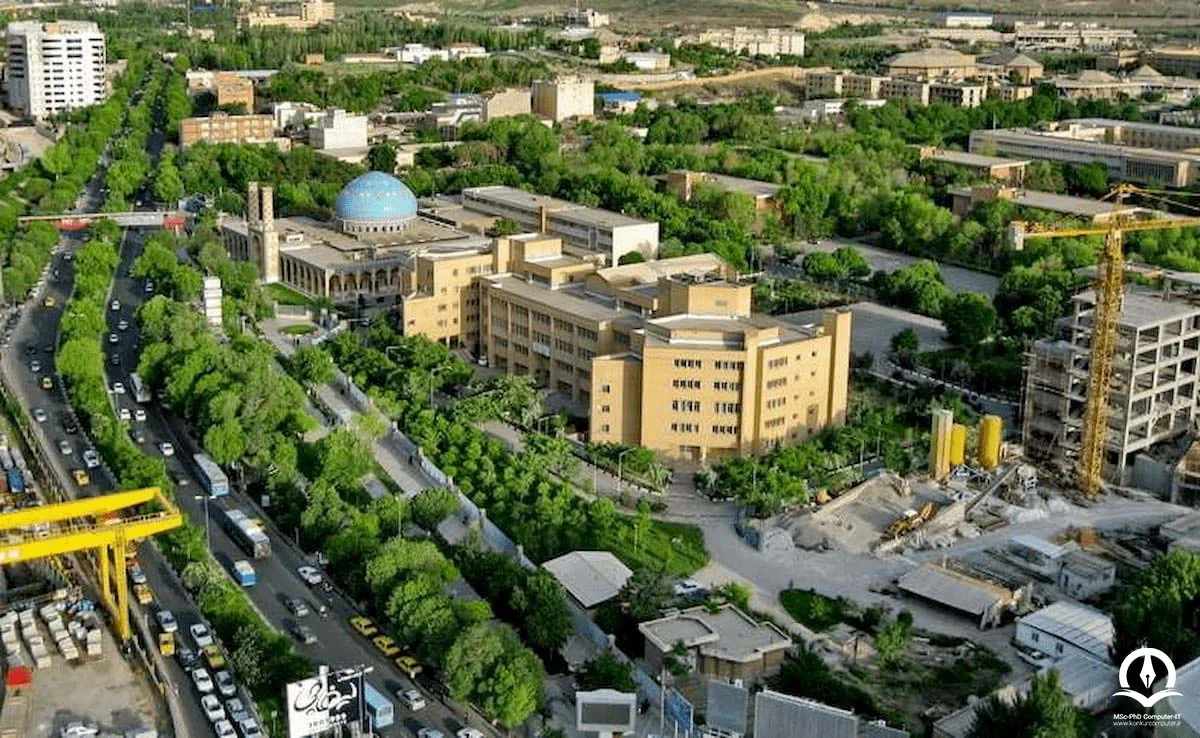 تصویری از درب ورودی دانشگاه تبریز