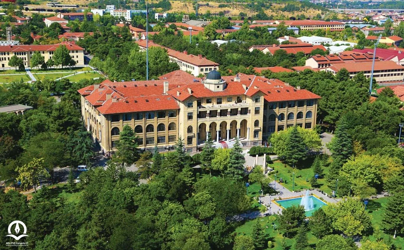 تصویری از دانشگاه غازی در ترکیه