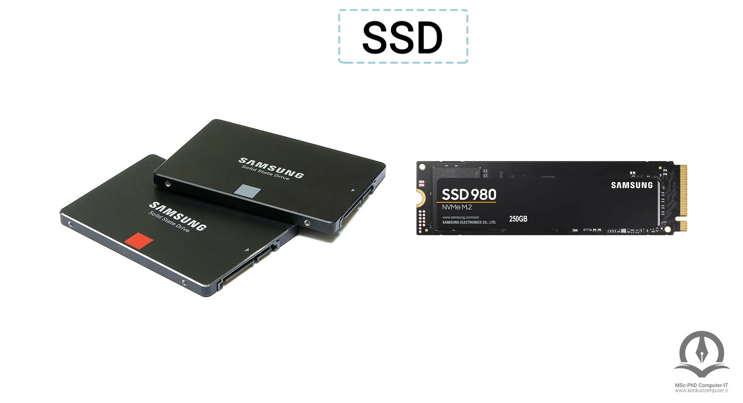 این تصویر حافظه SSD است.