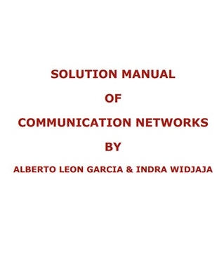 دانلود کتاب حل المسائل شبکه های کامپیوتری گارسیا
