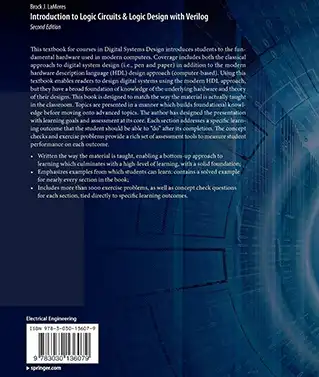 کتاب introduction to logic circuits & logic design with verilog