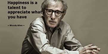 Motivation Woody Allen Happines