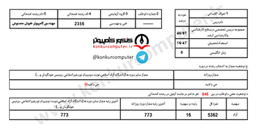 رتبه 16 کنکور دکتری هوش مصنوعی